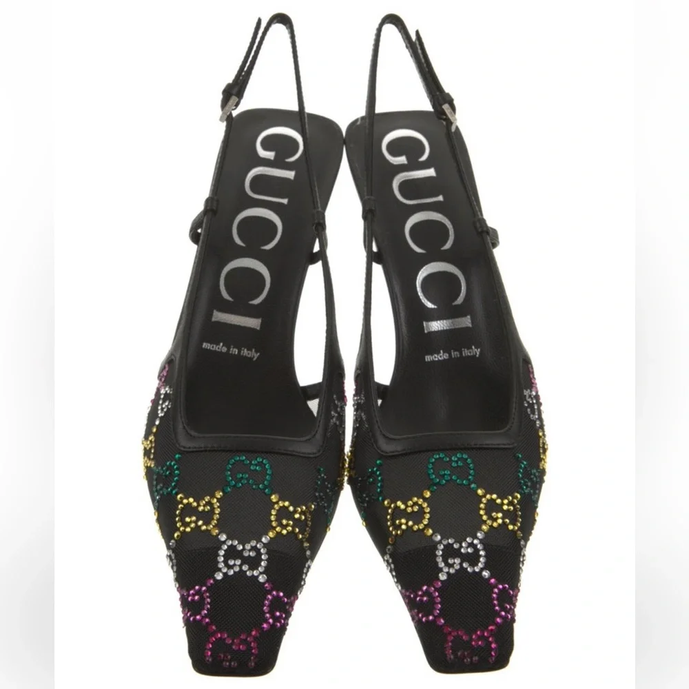 Gucci Mesh Pumps - Picture 2 of 5